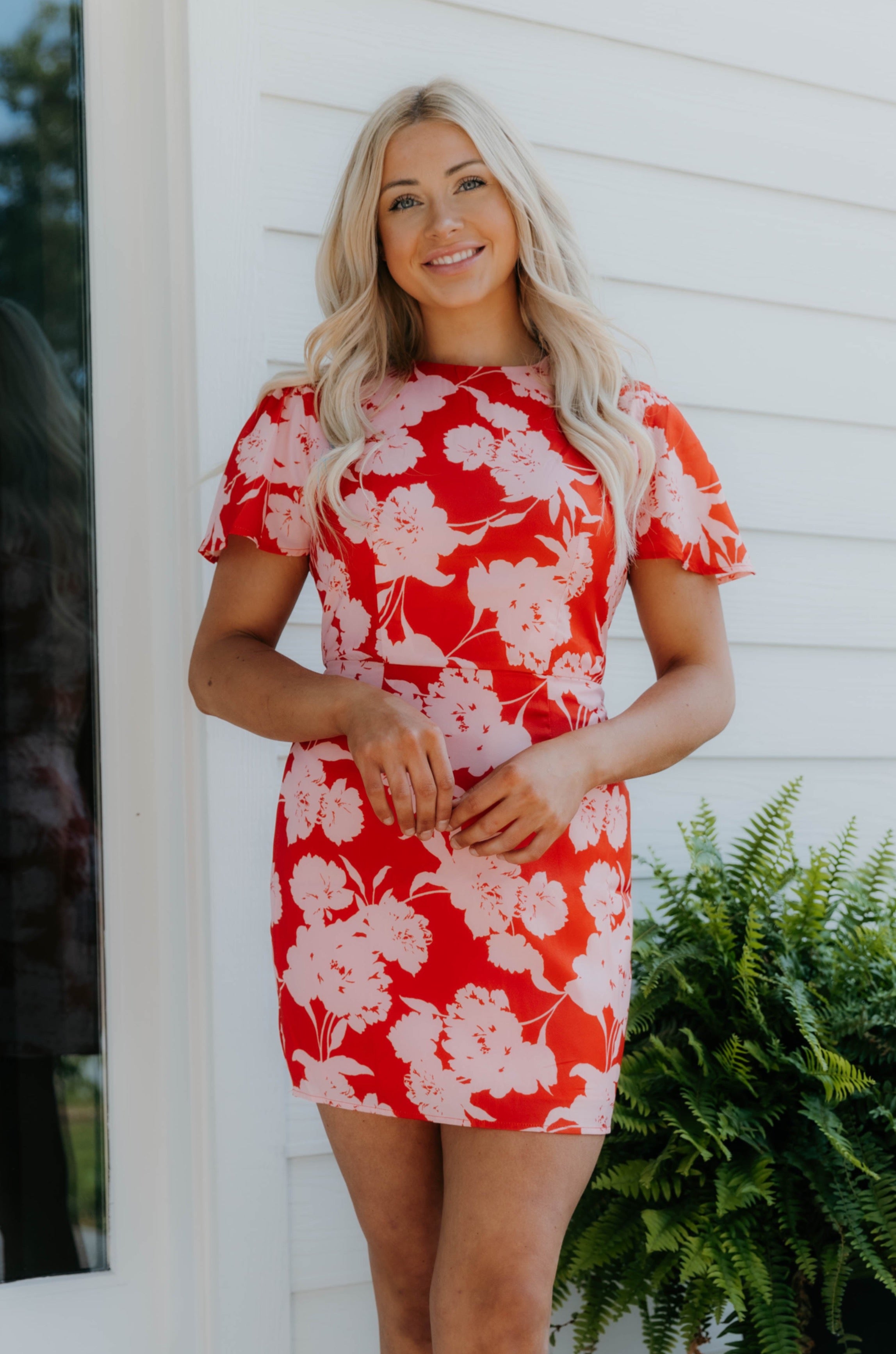 Danna Bell Sleeve Mini Dress