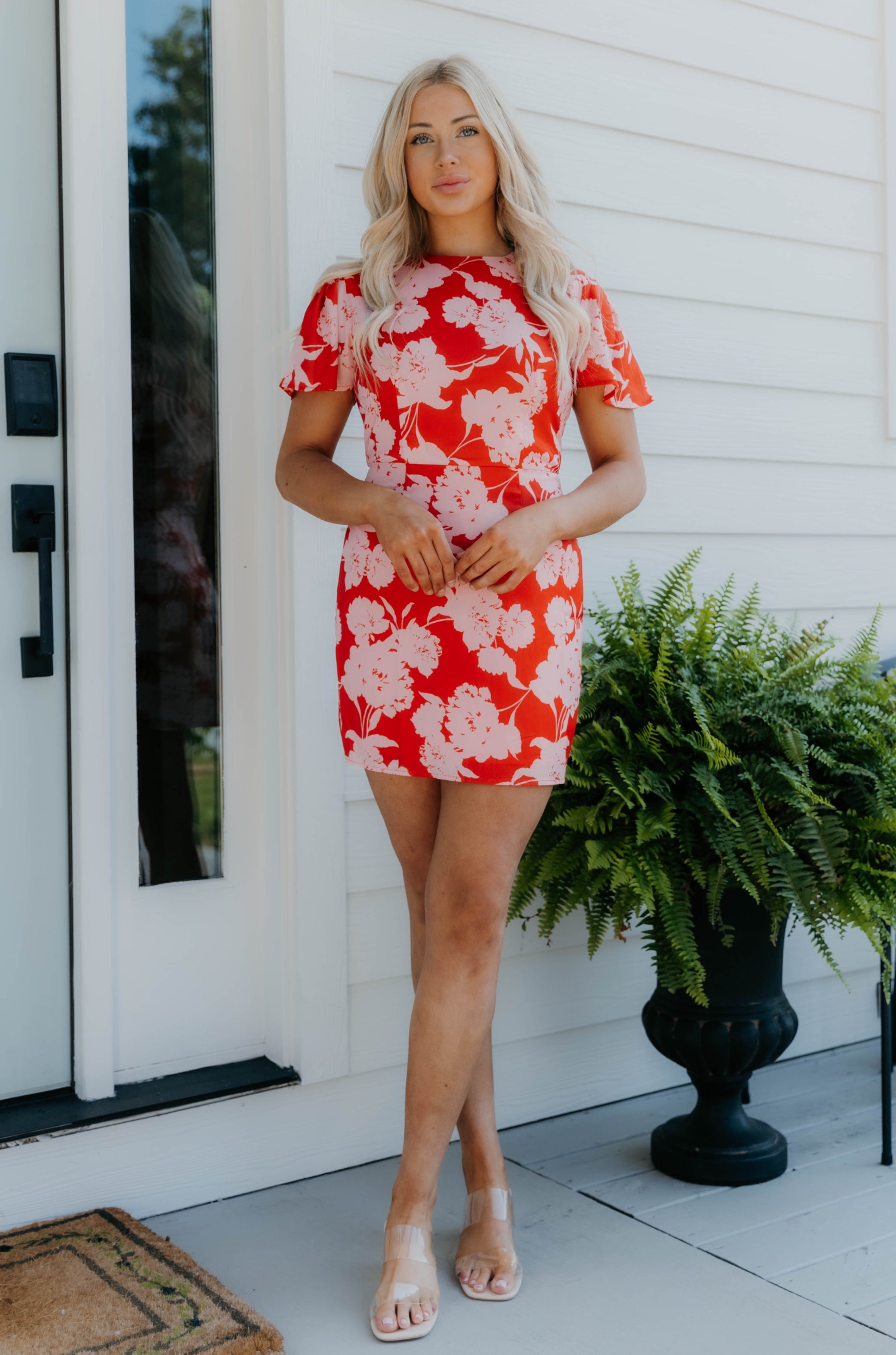 Danna Bell Sleeve Mini Dress