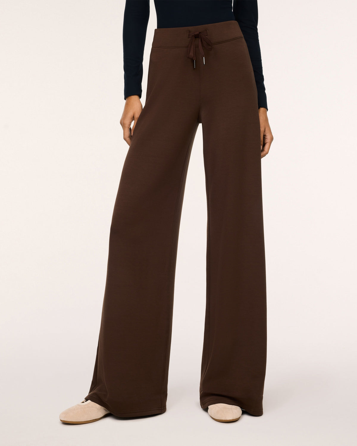 SPANX AirEssentials Wide Leg Pant - Umber Root