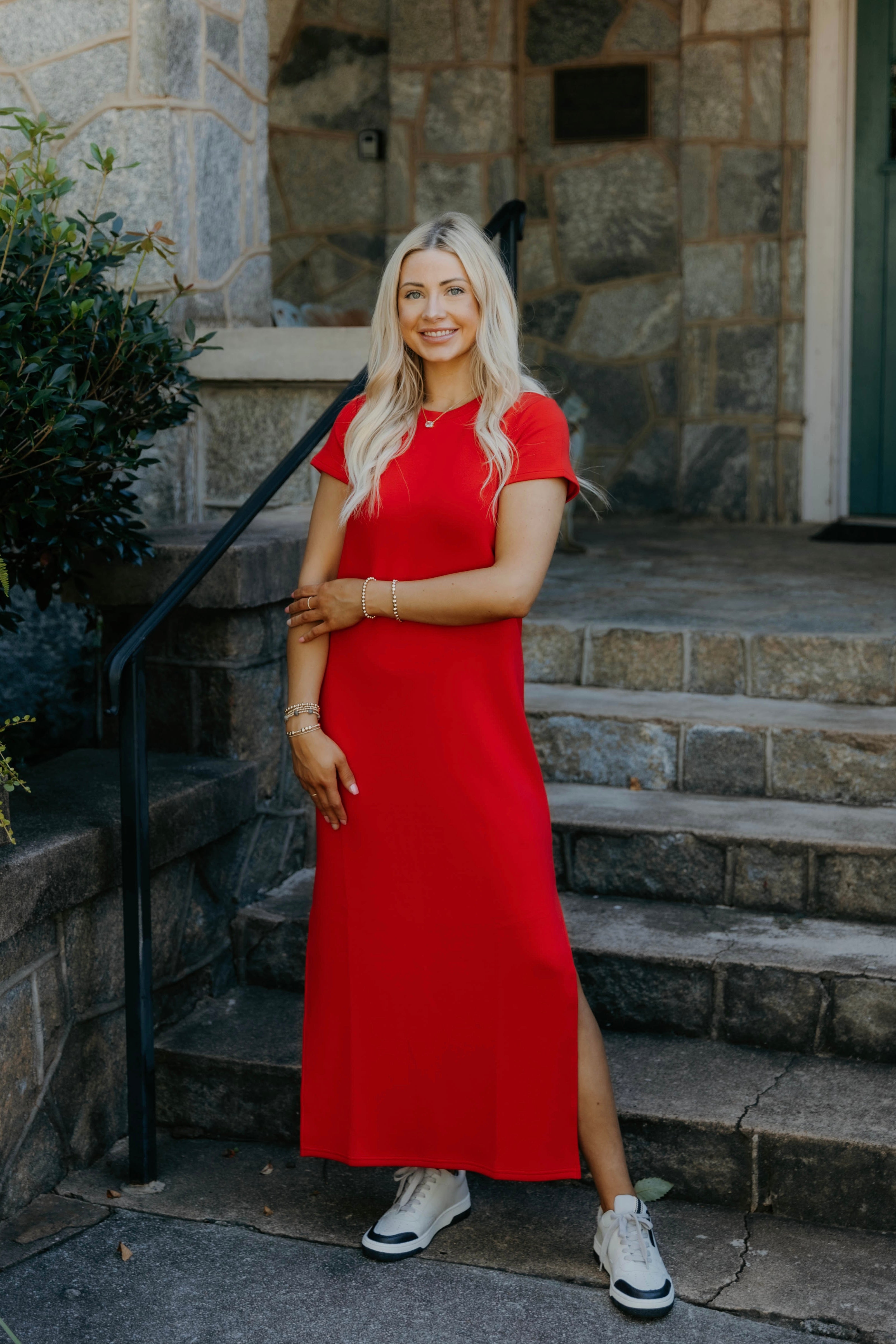 SPANX AirEssentials Maxi T-Shirt Dress Treehouse On Main SPANX AirEssentials Maxi T-Shirt Dress Treehouse On Main