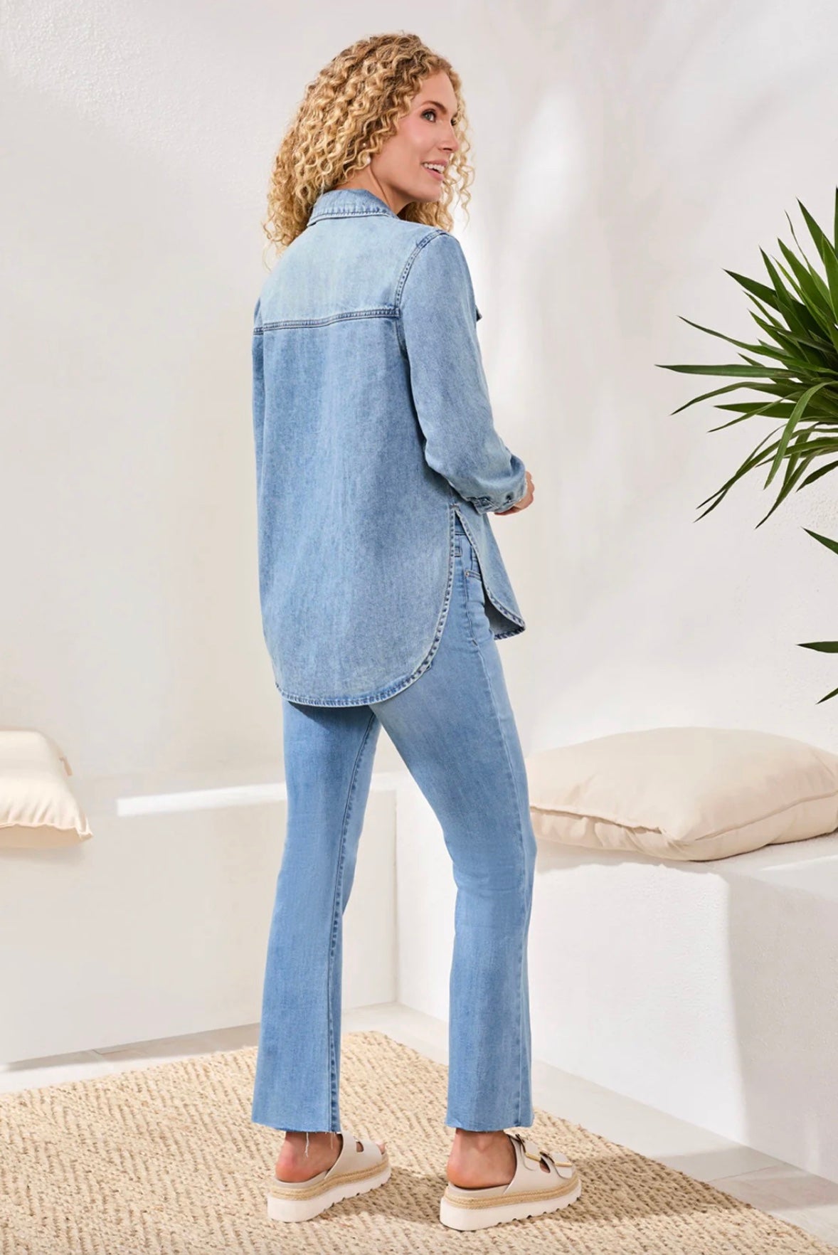 Tribal Classic Clare Denim Shirt