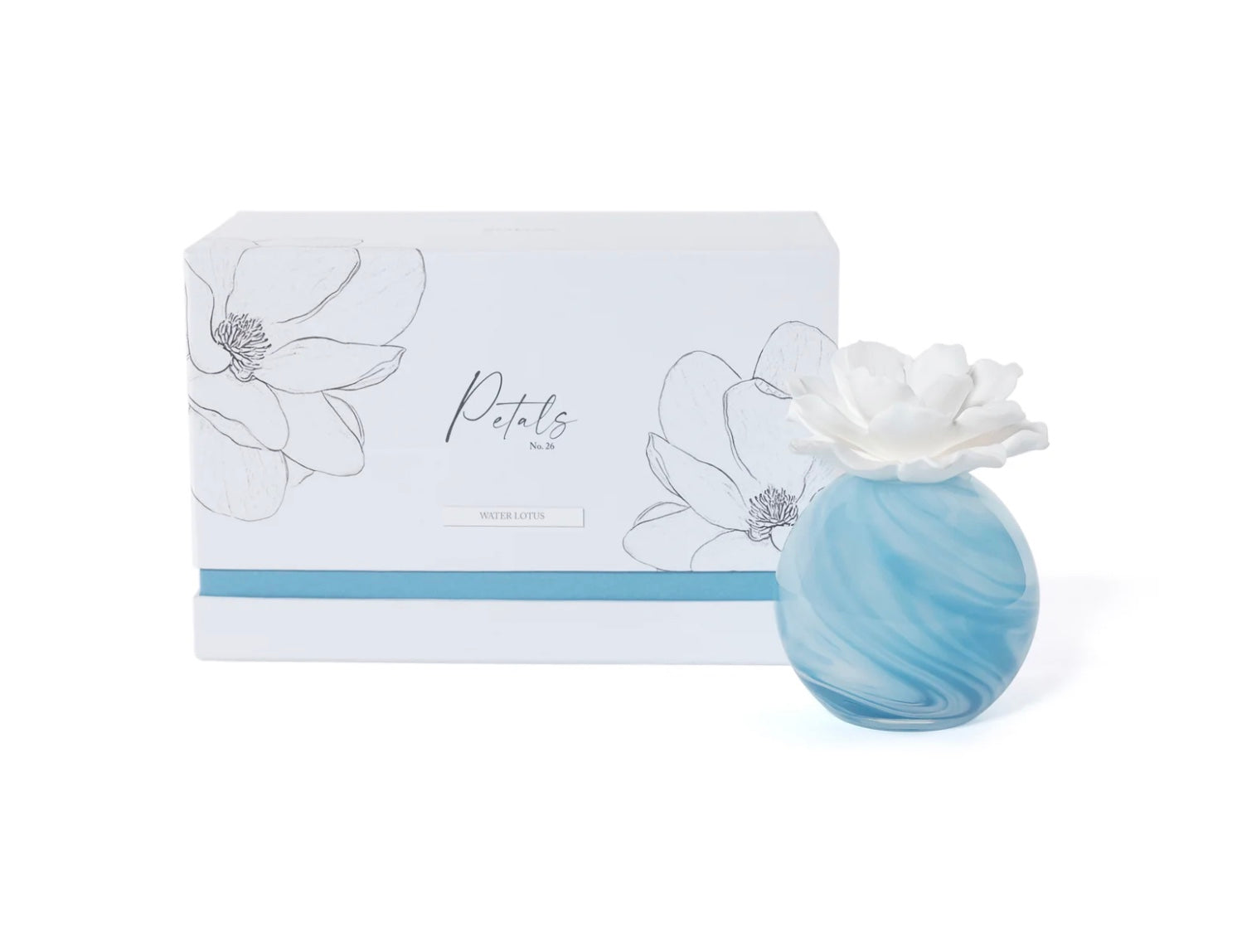 Petals Porcelain Diffuser - 6.76 oz
