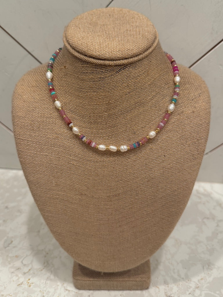 Lynn Beaded Necklace