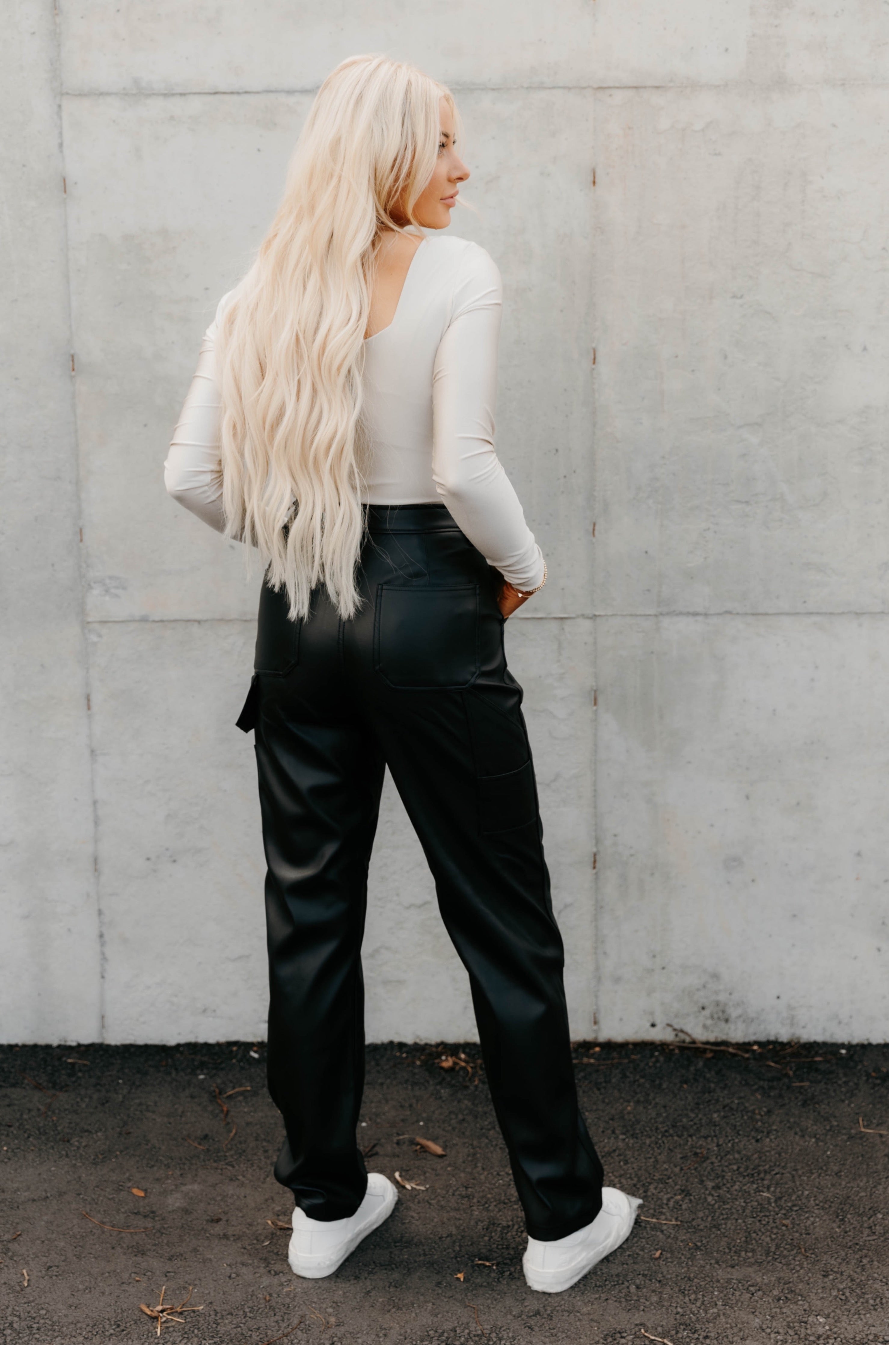 Carmine Vegan Leather Pant - Final Sale 50% off in cart
