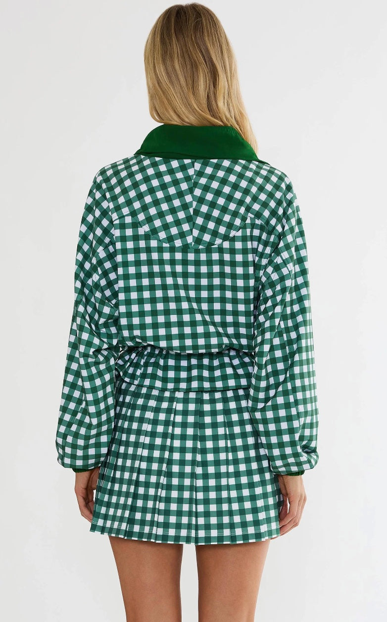 Beach Riot Casen Jacket Fairway Check