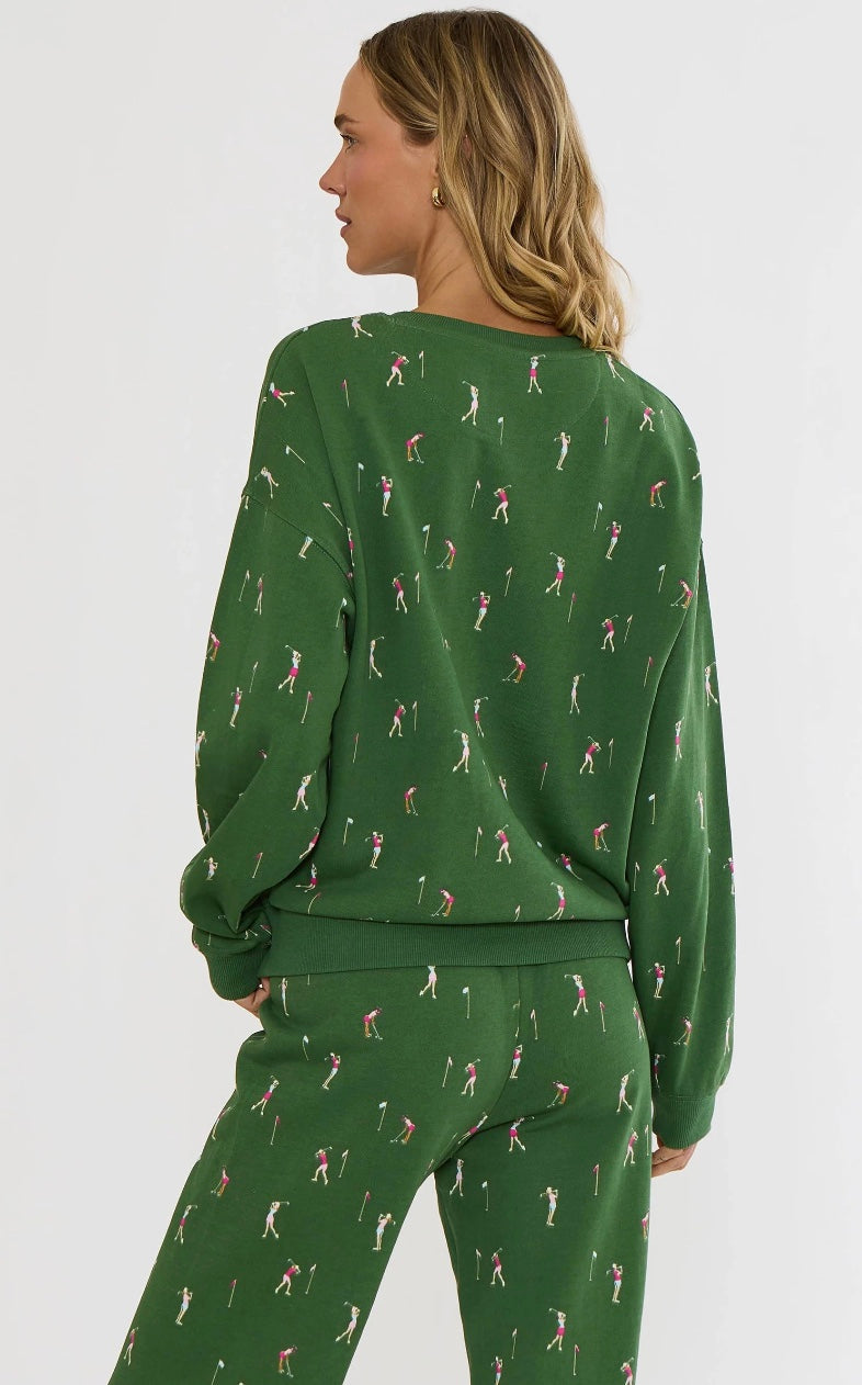 Beach Riot Devyn Oversized Sweatshirt Under Par