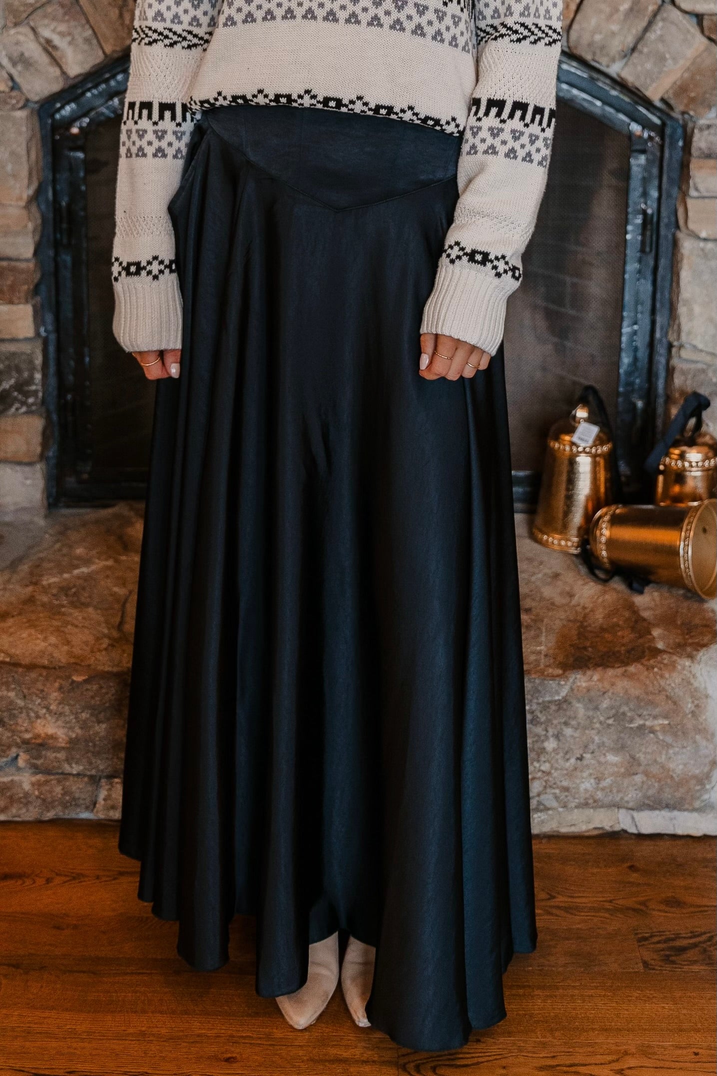 Free People Chilco Maxi Skirt