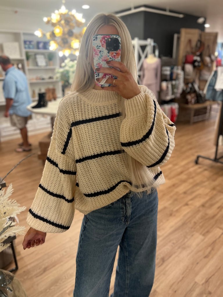 Gina Chunky Oversized Knit Sweater