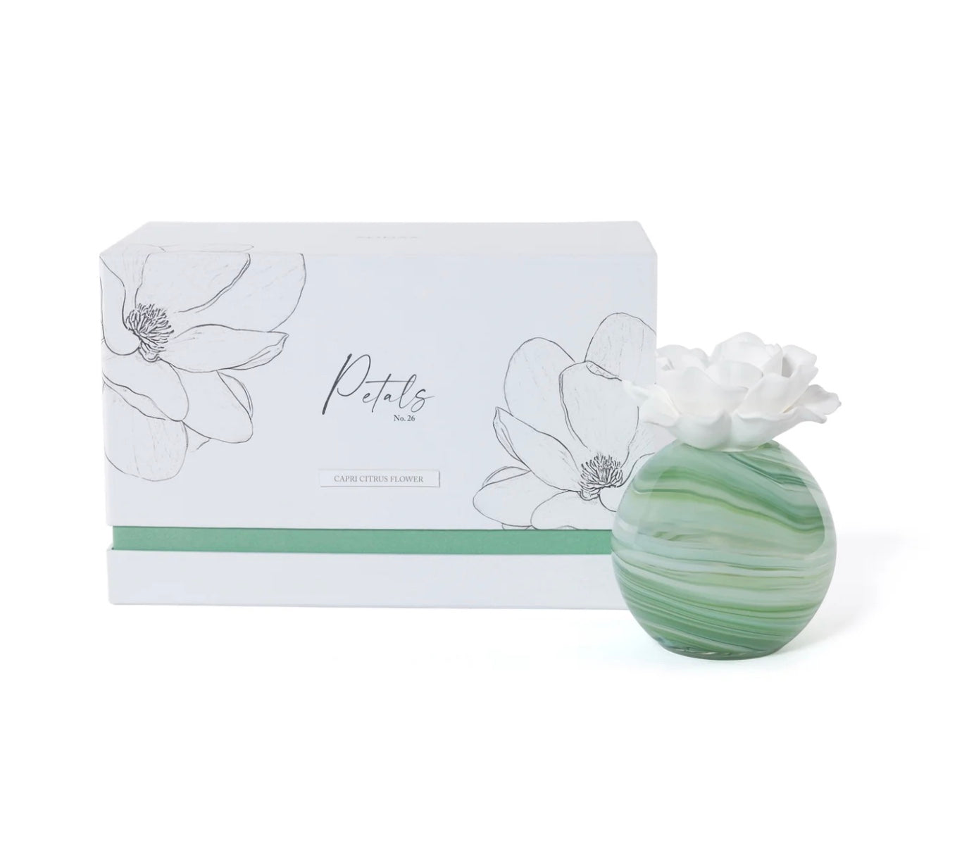 Petals Porcelain Diffuser - 6.76 oz