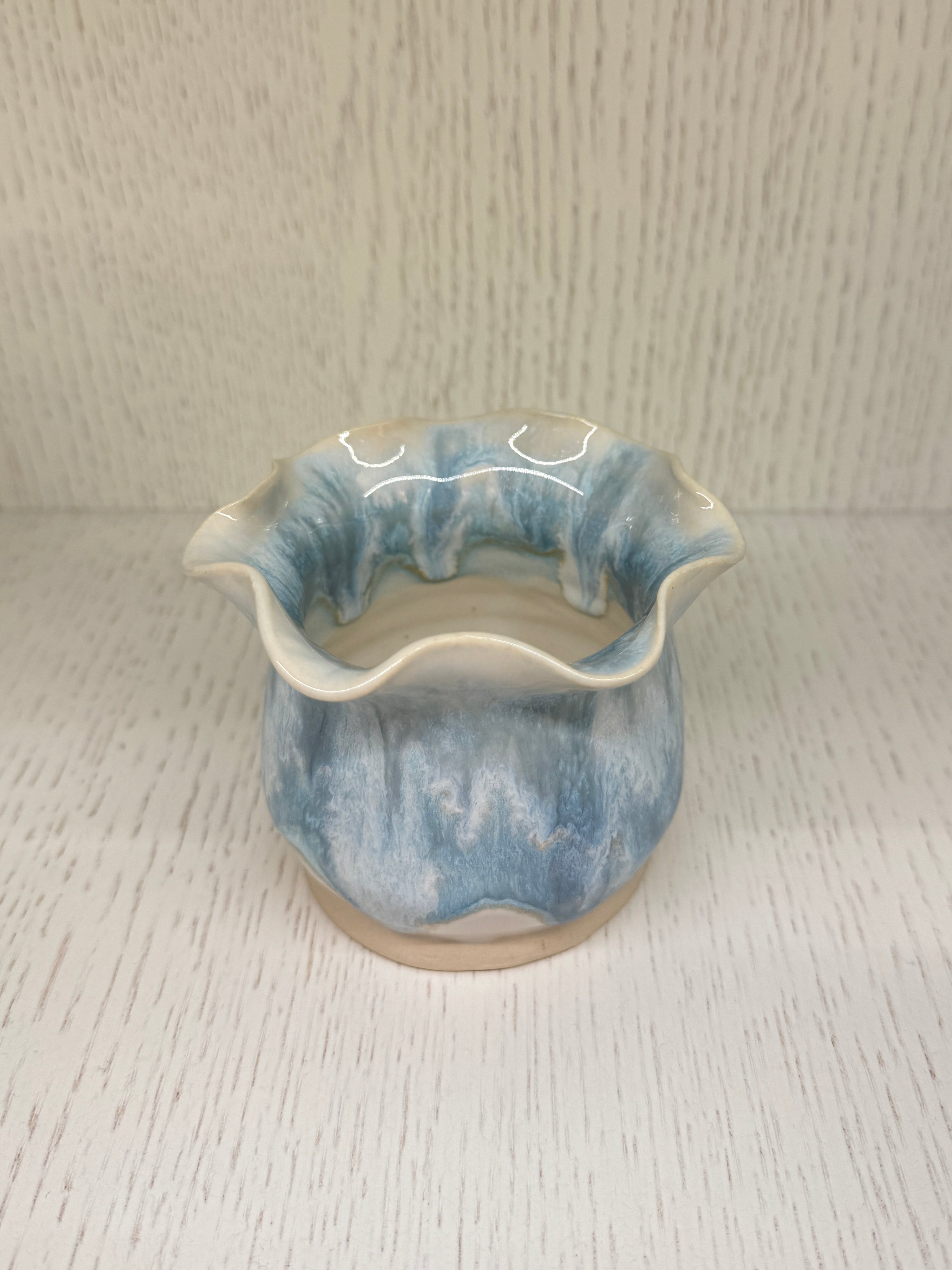 Scalloped Vase - Alex Clay Original