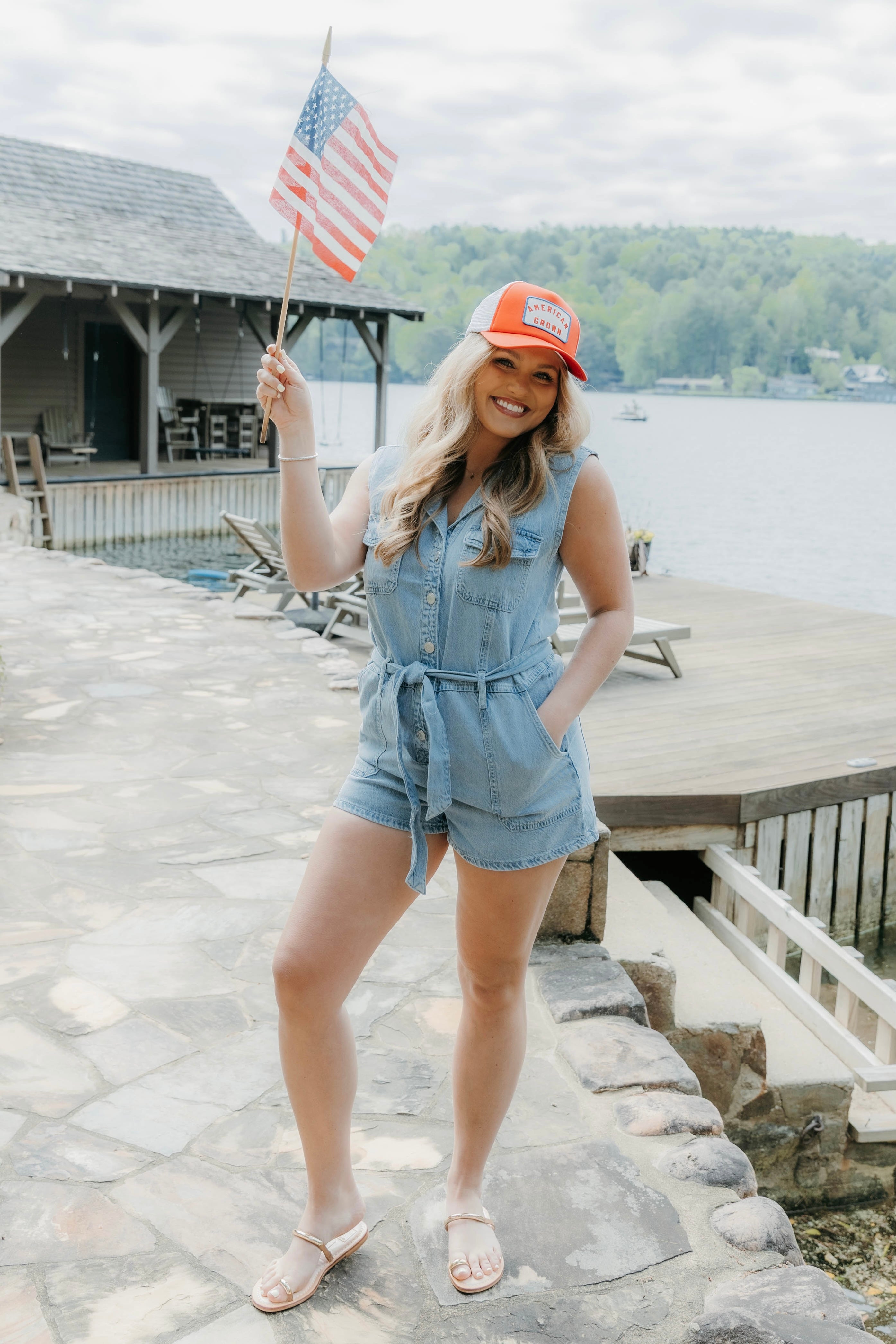 Z Supply American Grown Trucker Hat
