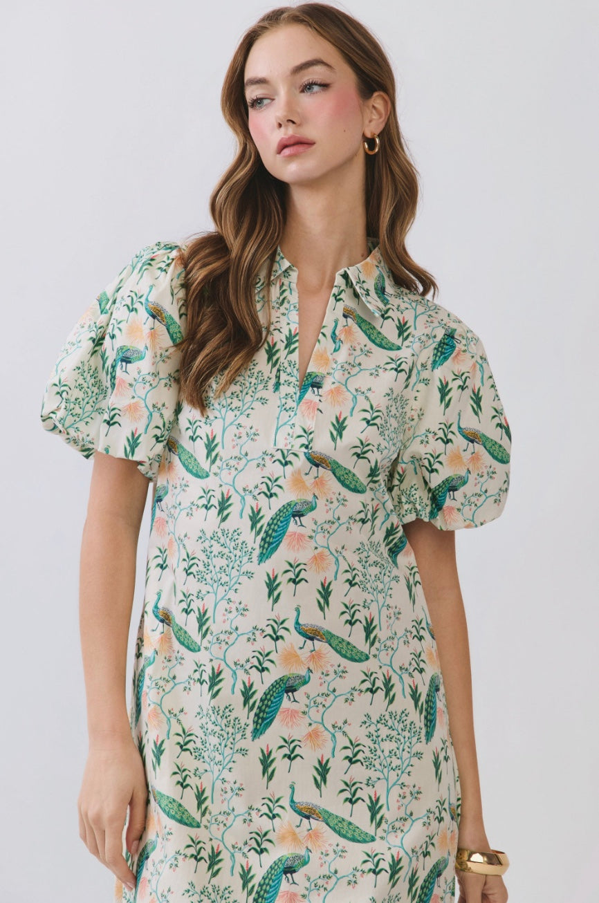 Penny Peacock Dress