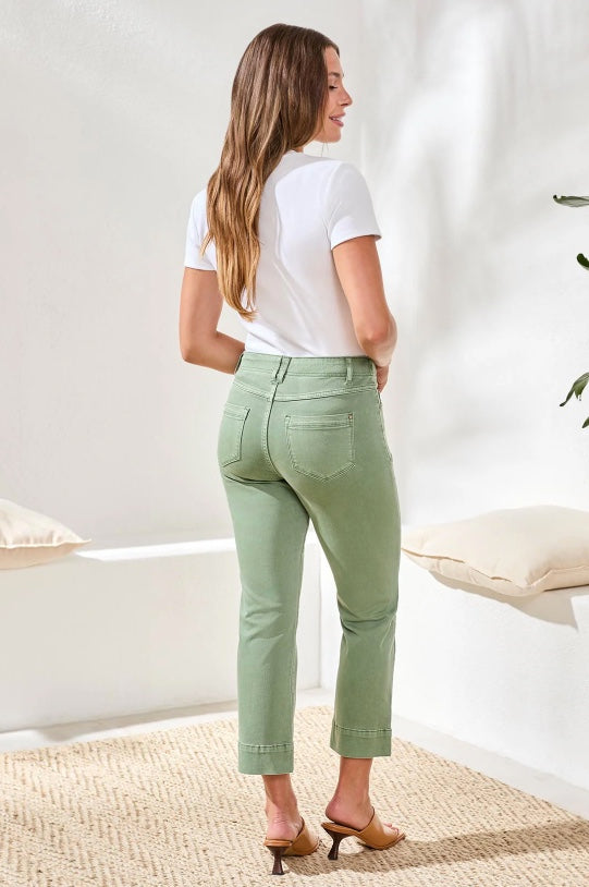 Tribal Kick Flare Pull On Pants