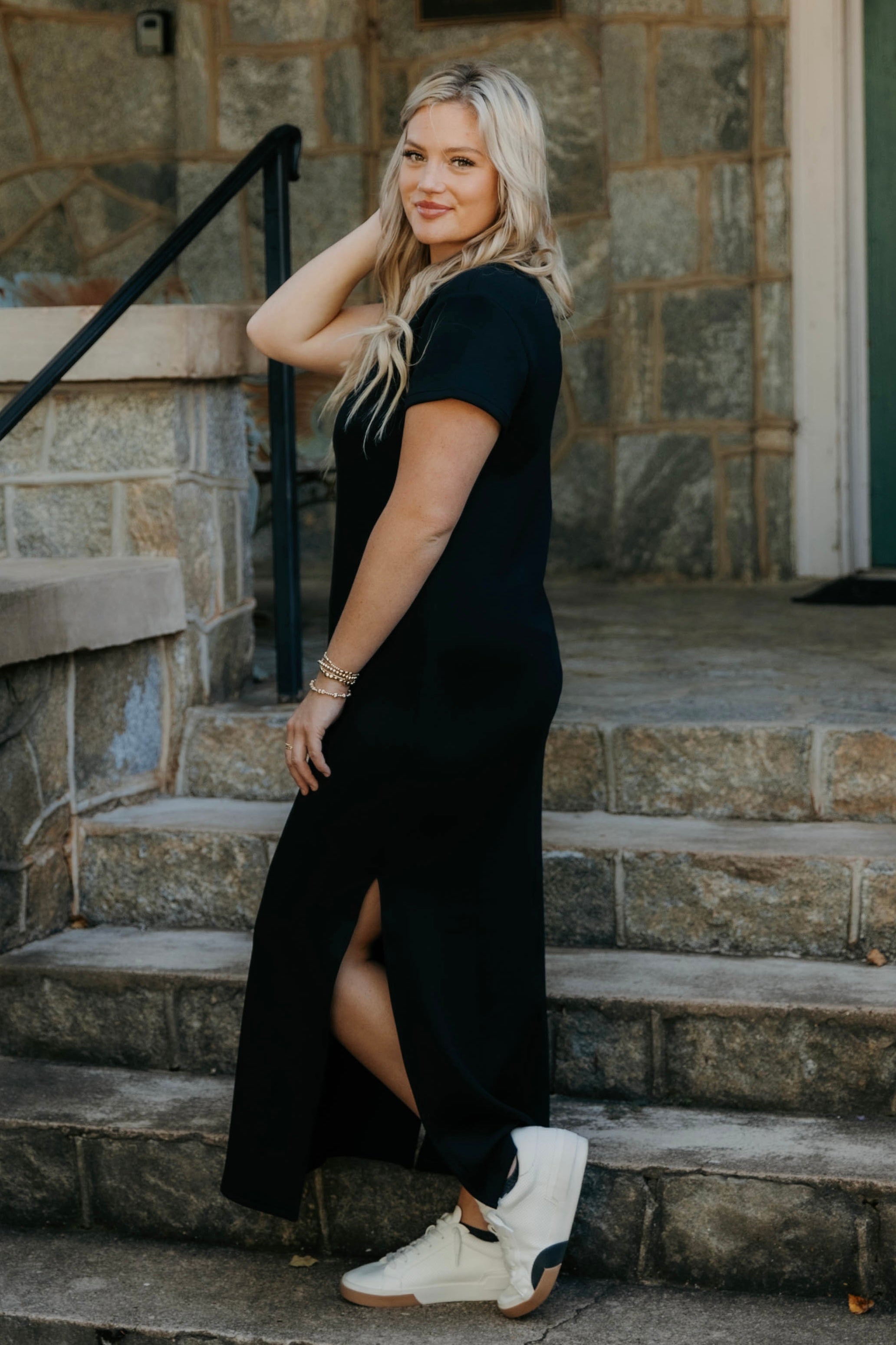 SPANX AirEssentials Maxi T-Shirt Dress Treehouse On Main SPANX AirEssentials Maxi T-Shirt Dress Treehouse On Main
