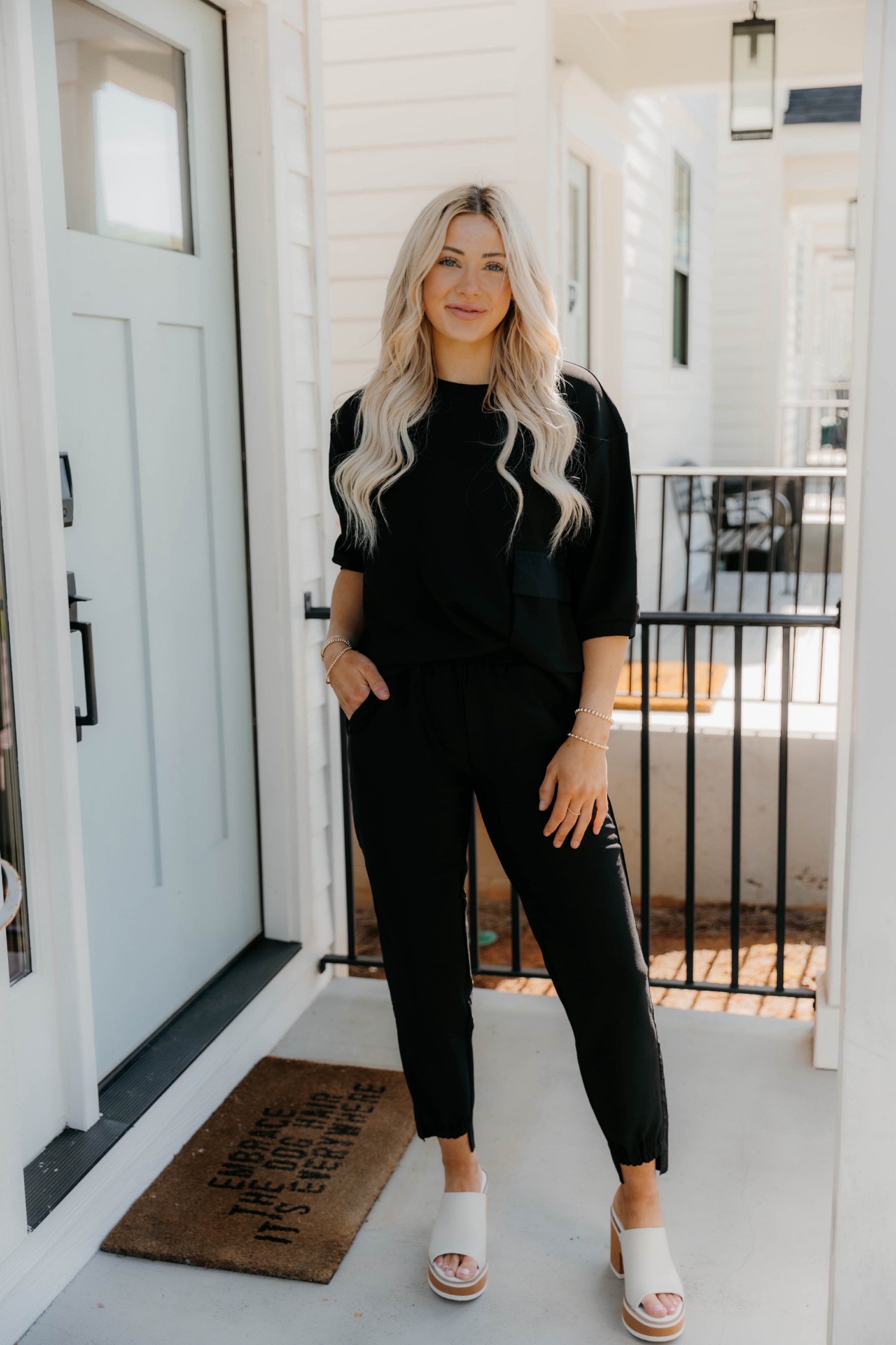 Katie Crepe Knit Pant