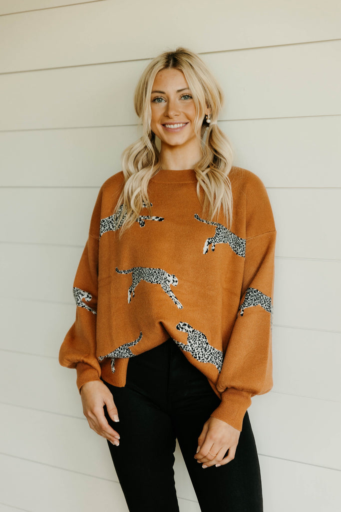 The Essential Cheetah Sweater