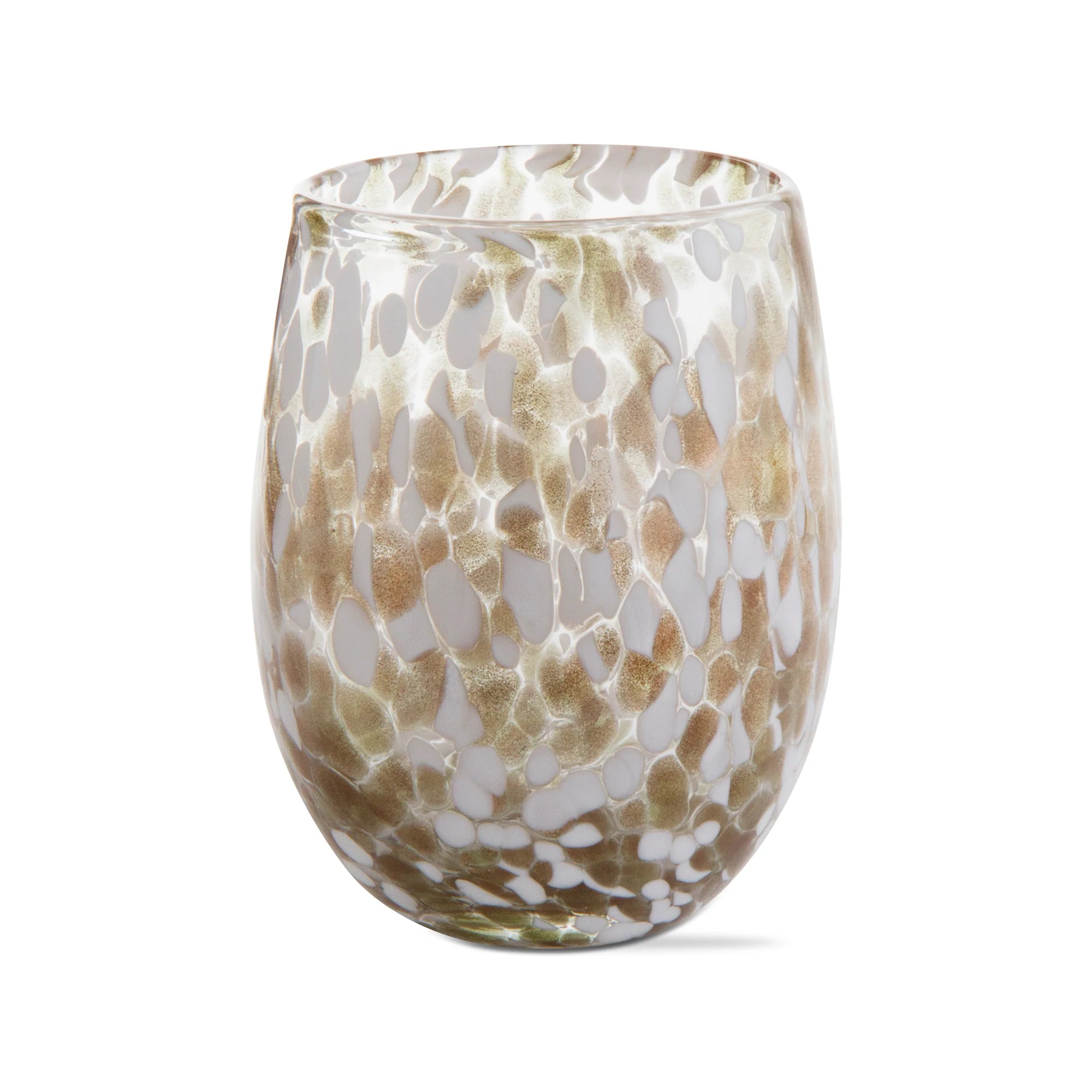 Confetti Stemless Wine Glasses - Set of 2