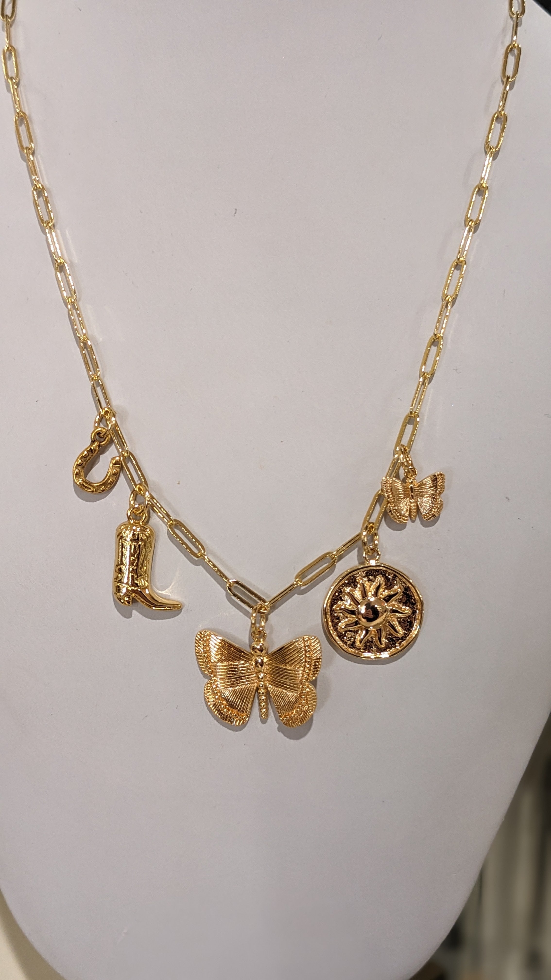 Inspire Designs Custom Charm Necklace - Final Sale 30% off in cart
