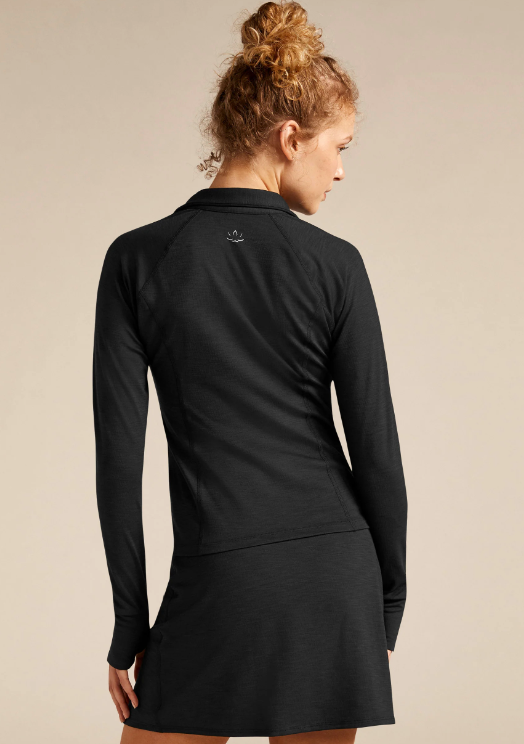 Beyond Yoga Heather Rib Take A Hike Zip Pullover - Final Sale 25% off in cart