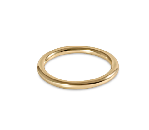 E Newton Classic Gold Band Ring*