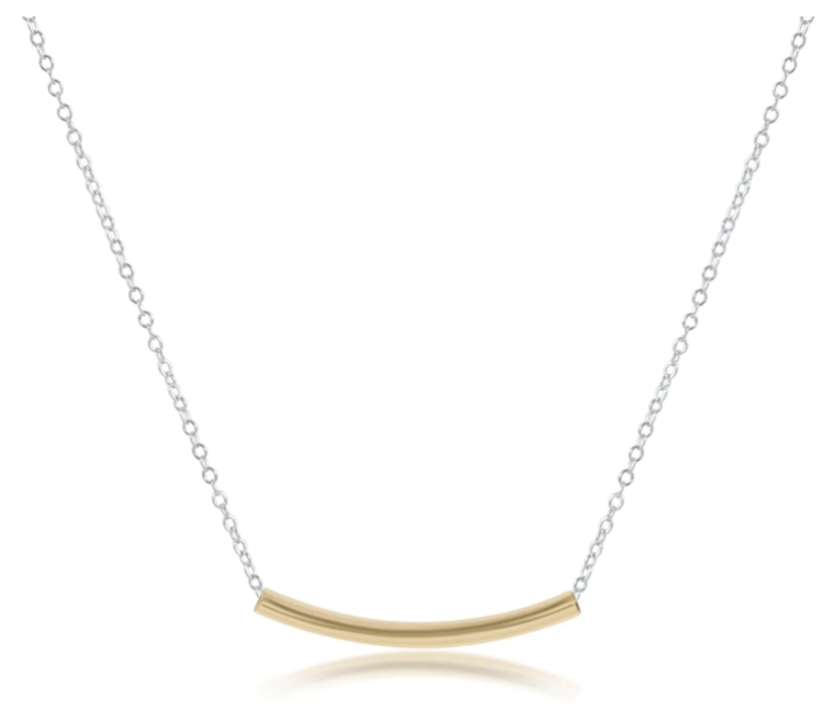 16'' Necklace Bliss Bar - Mixed Metal