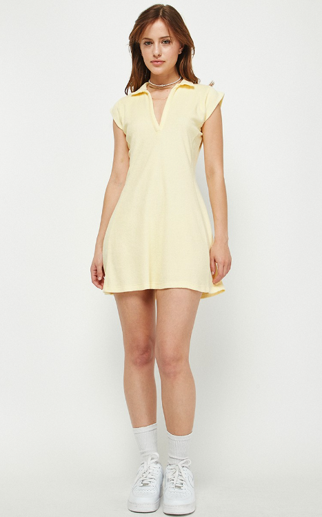 Madelyn Terry Mini Dress - Final Sale 50% off
