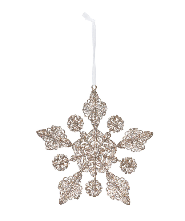 Embellished Snowflake Ornament