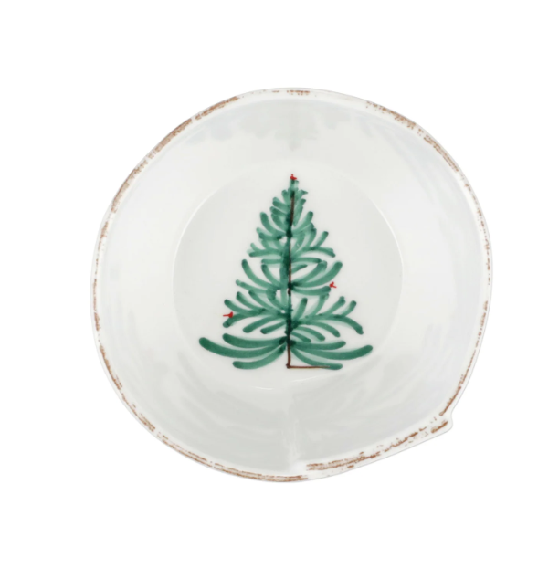Vietri Lastra Holiday Melamine 12 Piece Place Setting