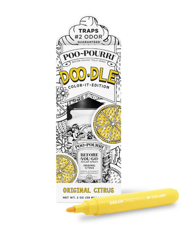 Poo-Pourri Original Citrus Doodle Box