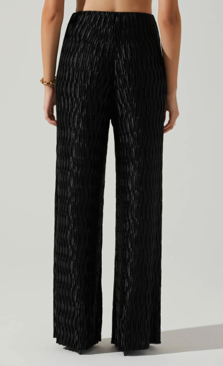Savine Textured Pants - Final Sale 40% off in cart