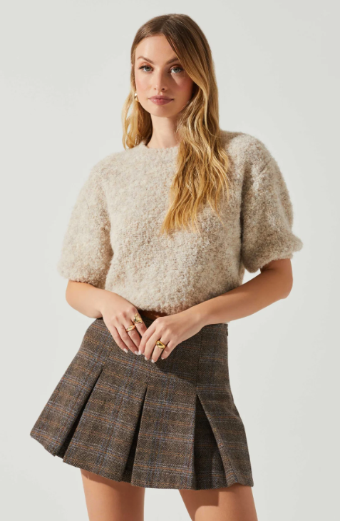Colette Short Sleeve Sweater