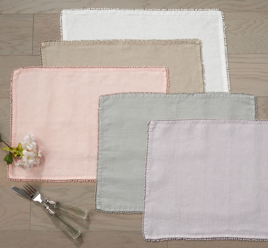 Pom Pom Placemats - Set of 4