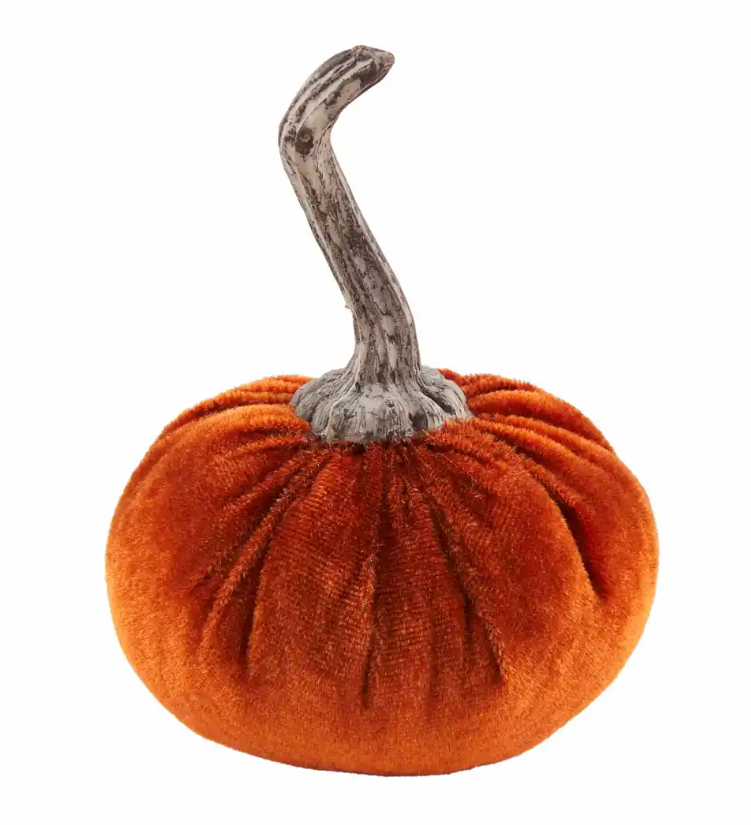 Velvet Mini Pumpkin