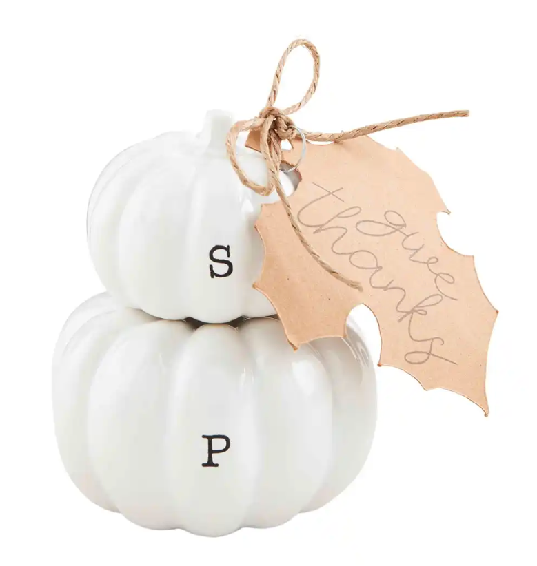 Stacking Pumpkin Salt and Pepper Shakers