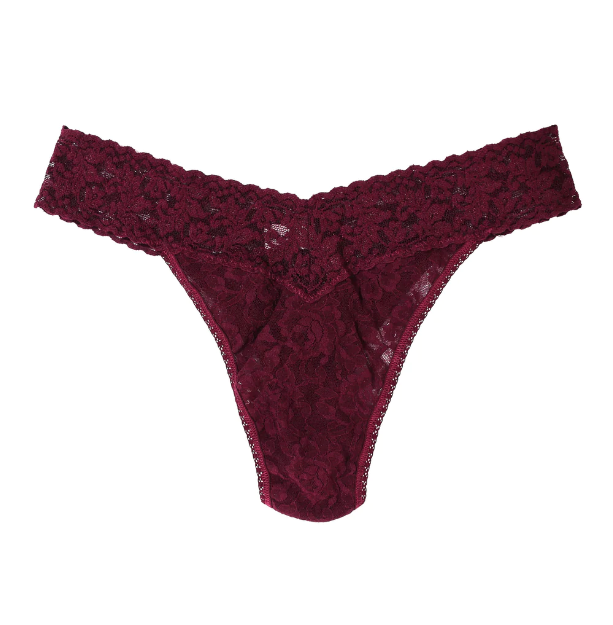 Signature Lace Original Rise Thong