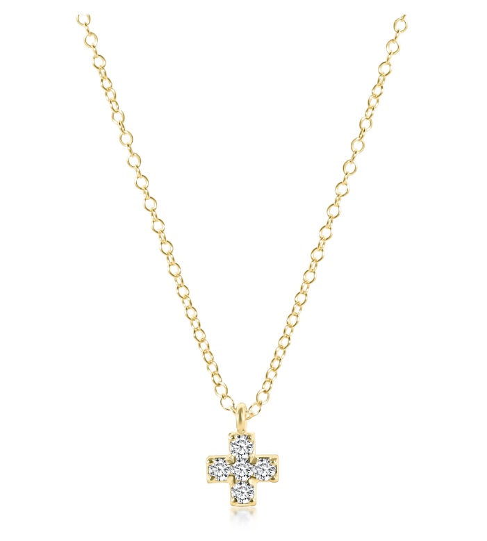 E Newton Couture Cross Necklace