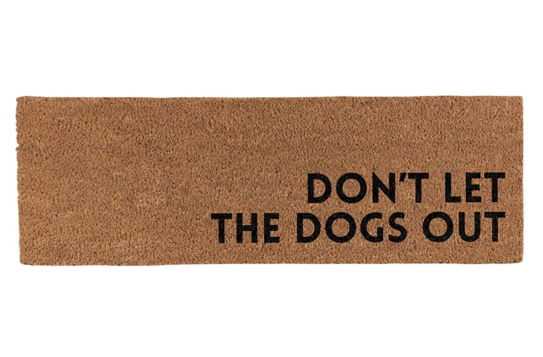 Don't Let the Dogs Out Doormat
