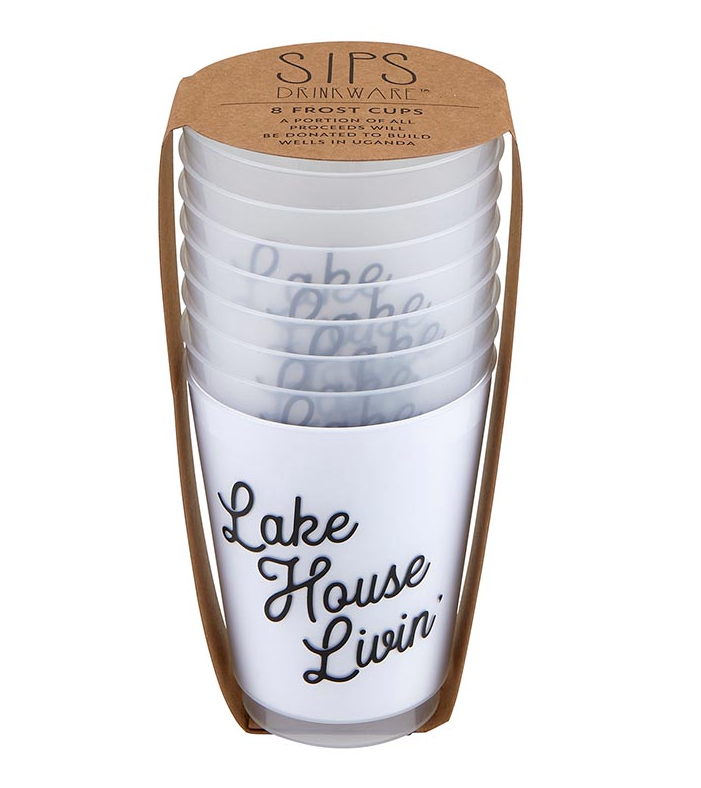 Frosted Saying Cups - Final Sale 50% off in cart