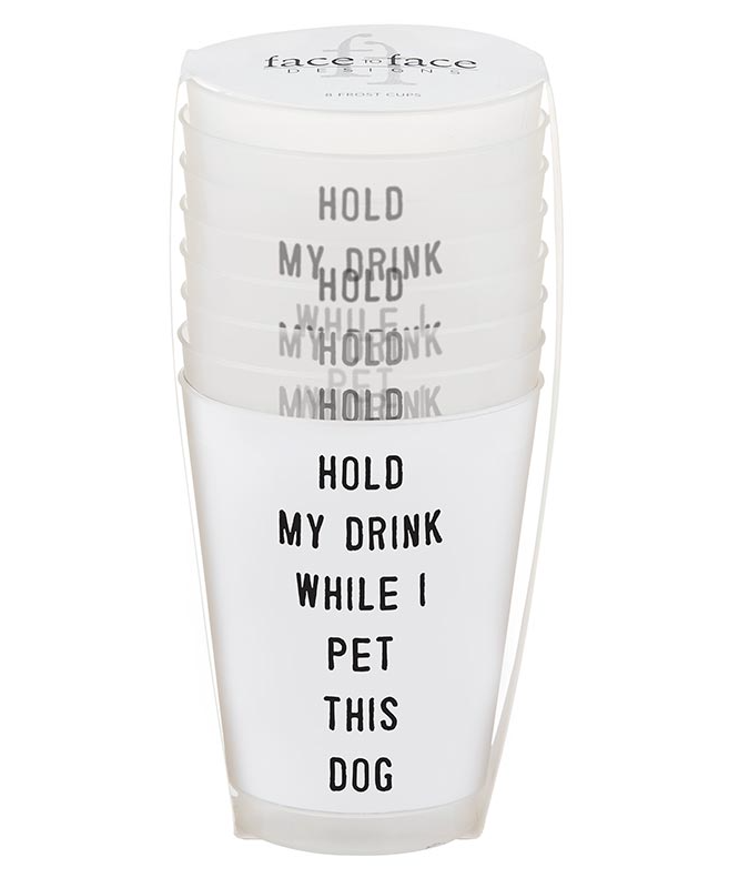 Frosted Saying Cups - Final Sale 50% off in cart