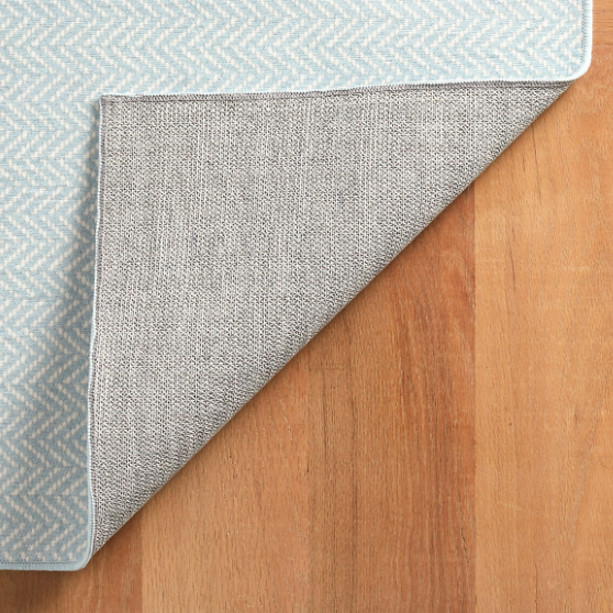 Herringbone Machine Washable Rug