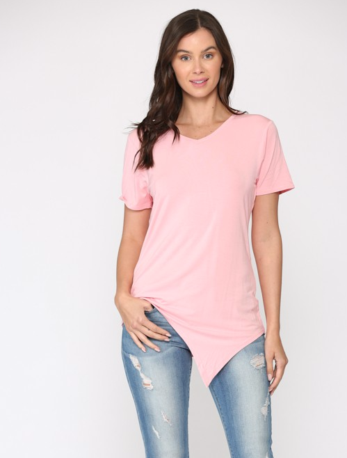 Kendall Modal Knit V Neck Top - Final Sale 50% off in cart