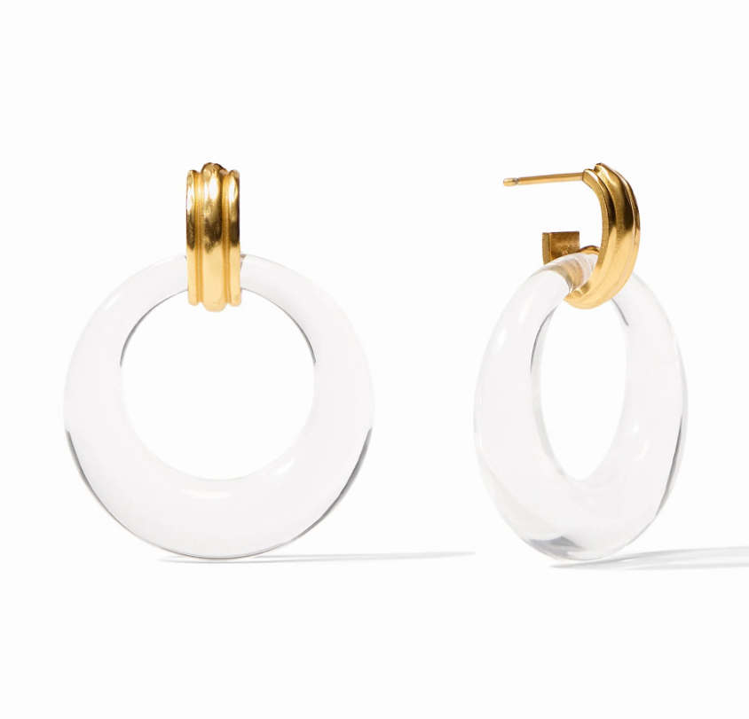 Julie Vos Madison Doorknocker Earring
