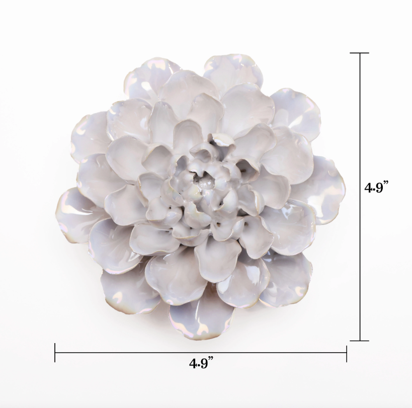 Ceramic Flower - Pearl Collection
