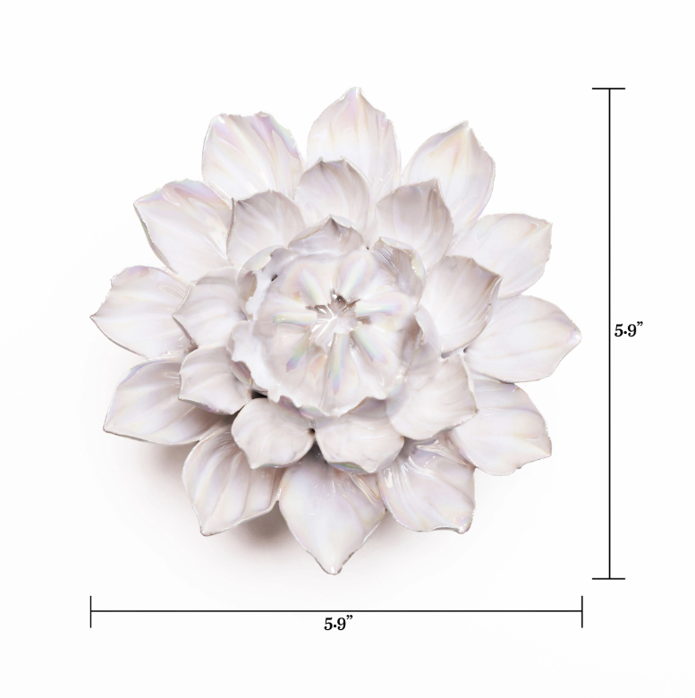 Ceramic Flower - Pearl Collection