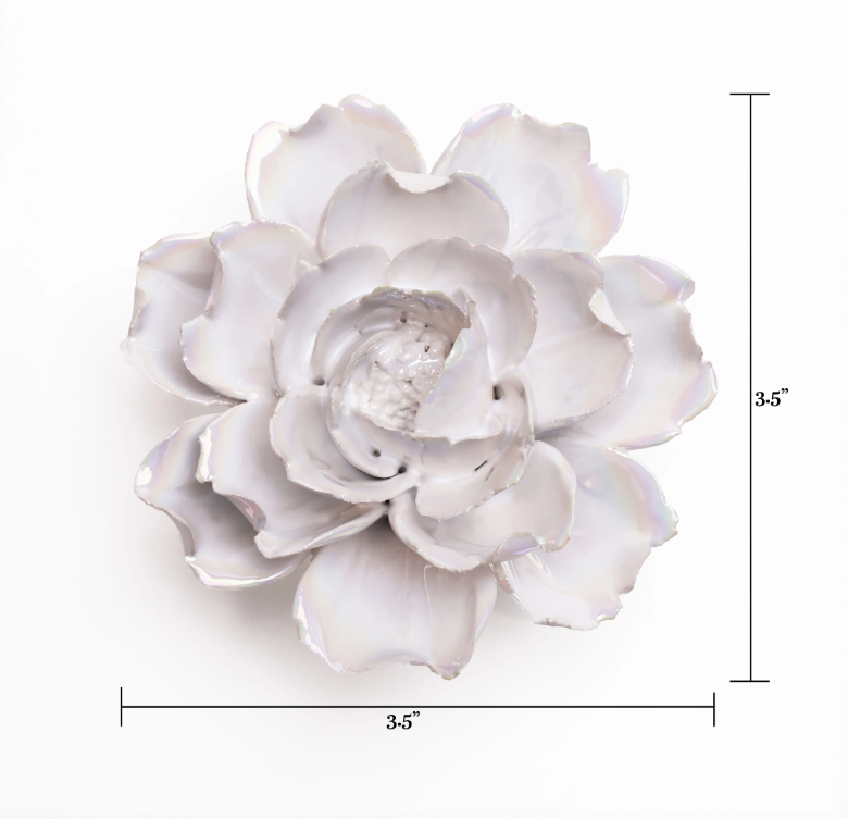 Ceramic Flower - Pearl Collection