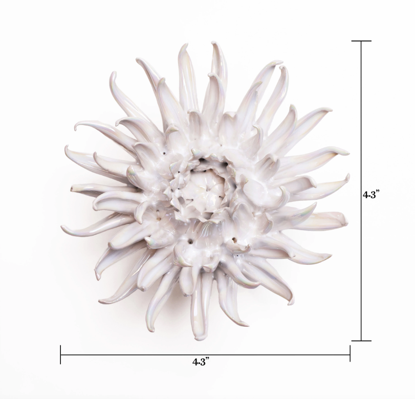 Ceramic Flower - Pearl Collection