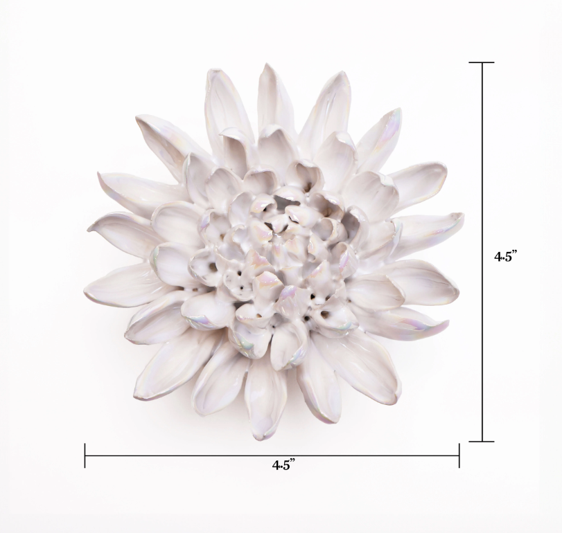 Ceramic Flower - Pearl Collection