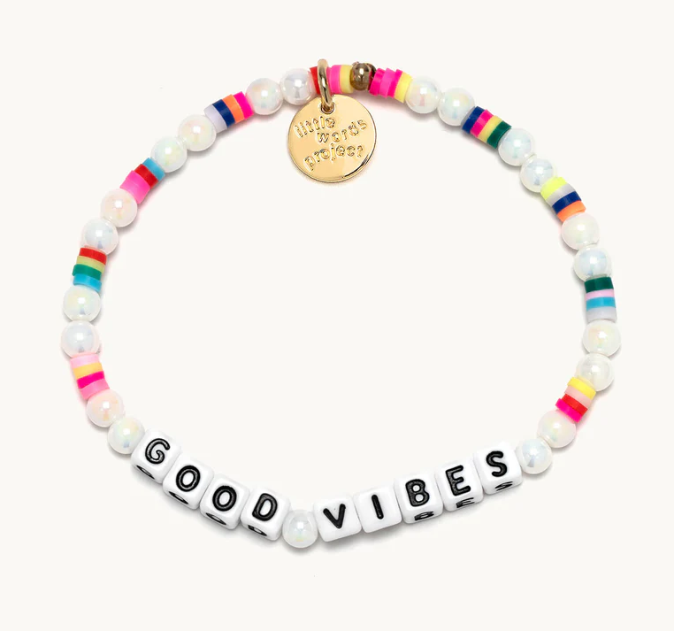 Little Words Project Bracelet - Crystal