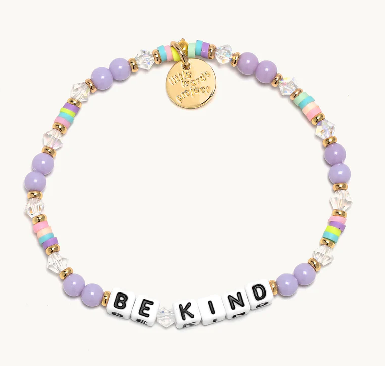 Little Words Project Bracelet - Crystal