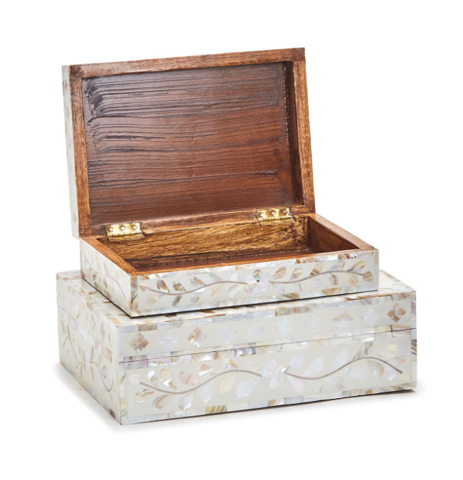 Wisteria Mother of Pearl Box